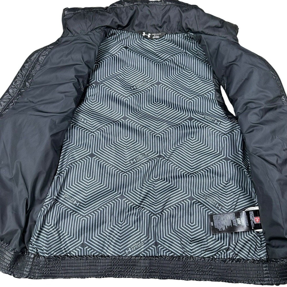 Under Armour Women's Small Infrared Cold Weather Vest Full Zip Down Fill STORM 1 - Picture 3 of 8